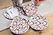 Polka Dot Party Bundle, Includes Plates, Napkins, Cups, and Cutlery (24 Guests,144 Pieces)