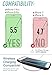 Silk iPhone 7 Plus / 8 Plus Wallet Case - Wallet Slayer Vol.1 [Slim + Protective + Grip] Credit Card Holder for Apple iPhone 8 Plus /7 Plus - Black Tie Affair (Renewed)