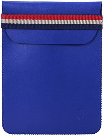 PROTECLE Slim Sleeve Case for Kindle eReader– mLeather Kindle Pouch Case Elastic Band Closure (Blue)