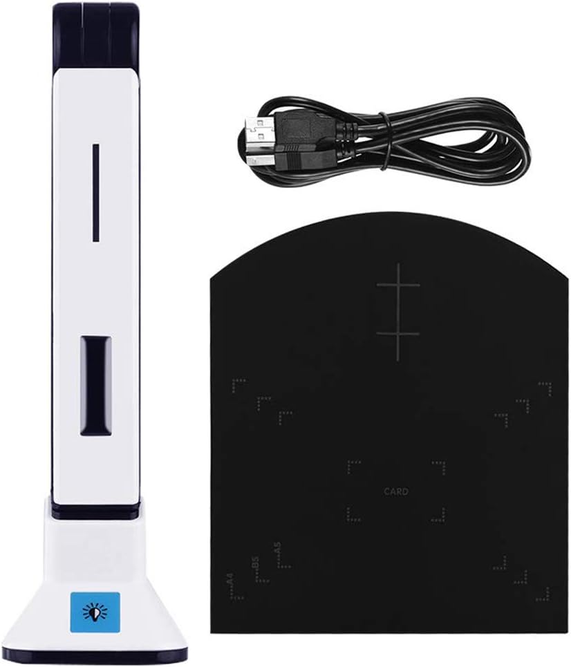 EnweGey Document Camera, Portable High-Definition Scanner, with Real-time Projection Video Recording Function, A4 Format, OCR Multi-Language Recognition, for Office Classrooms,Soft Bottom: Home & Kitchen