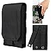 xhorizon ZA5 L Size 1000D Nylon Tactical Molle Universal Climbing Hiking Outdoor Holster Case Carrying Pouch with Belt Loop Waist Bag/Pocket for iPhone 6 (4.7'')/6 Plus (5.5'') Samsung LG Sony HTC