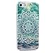 iPhone 7 Case, iPhone 8 YOKIRIN Printed Mandala Floral Slim Fit & Lightweight Flexible Hard PC Back Protective Cover Transparent Crystal Clear Scratch-Proof Bumper Case for iPhone 7 (2016) -Totem