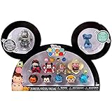 Disney Tsum Tsum Buzz, Woody, Snow White, Minnie, King Louie, Boo, Scar, Mickey, Destiny, Maleficent, Sully & Eeyore 1-Inch Minifigure 17-Pack
