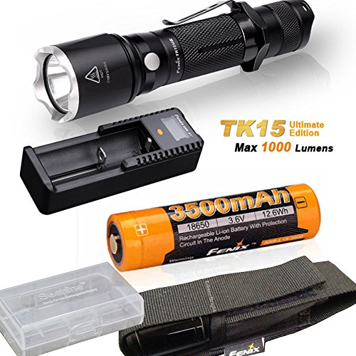 fenix 1000 lumen flashlight ultimate EdisonBright TK15UE 2016 CREE LED tactical Fenix E35 Ultimate Edition E35UE