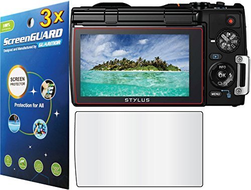 Guarmorshield 3x Olympus Tough Tg 850 Ihs Premium Clear Lcd Screen Protector Guard Shield Kit No Cutting Guarmor Brand Buy Online In Solomon Islands At Solomon Desertcart Com Productid