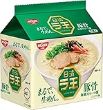 日清食品 日清ラ王 豚骨 5食パック 430g