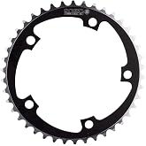 Origin8 Alloy Non-Ramped Chainrings, Black