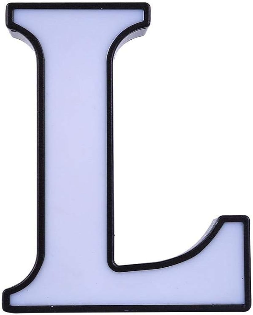 Gmgod ️ ️Creative LED Letter Lights Night Light Plastic