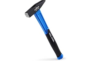 REAL STEEL Blacksmith Hammer Small Construction Jacketed Graphite Tools Sheet Metal Hammer (7 Oz)
