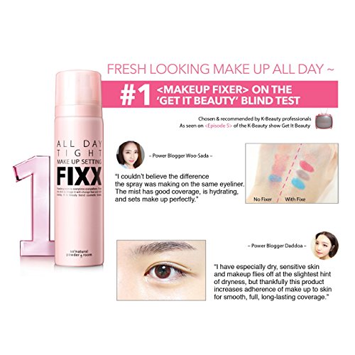 SO NATURAL ALL DAY TIGHT MAKE UP SETTING FIXER - Mist-type Spray, long lasting