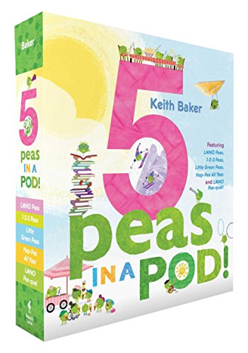 5 Peas in a Pod!: LMNO Peas; 1-2-3 Peas; Little Green Peas; Hap-Pea All Year; LMNO Pea-quel (The Peas Series)