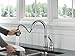 Delta Faucet Leland Brushed Nickel Kitchen Faucet, Kitchen Faucets with Pull Down Sprayer, Kitchen Sink Faucet, Faucet for Kitchen Sink with Magnetic Docking Spray Head, Arctic Stainless 978-ARWE-DST