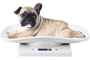 Baby Scale, 10kg/1g Pet Scale Kitchen Scale, Digital Small Pet Weight Scale for Cats Dogs Measure Tool Electronic Weigh Scale