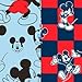 Bumkins Disney Baby Waterproof SuperBib 2 Pack, Mickey Mouse (Checkered/Classic) (6-24 Months)