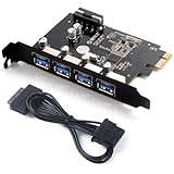 ORICO USB Expansion Card, USB3.0 4 Port PCI Express to USB3.0 Host Controller Adapter Card (PME-4U)