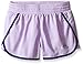 adidas Big Girls' Knit Short 3 Inseam, Purple Glow/Raw Purple, Large/14