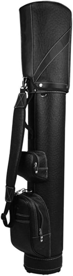 Tripent Sunday Golf Carry Bags Black PU Leather Lightweight Clubs Accessories