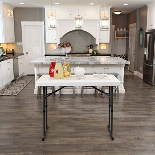 Lifetime Adjustable Folding Table, 4-Foot - Image 4