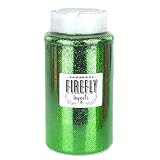 Homeford Firefly Imports Fine Glitter Arts and Crafts, 1-Pound Bulk, Green