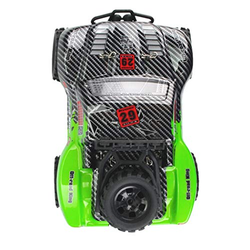 1:18 2WD RC Car,High Speed Racing Off Road Vehicle Toy Remote Control Car for Adults + Kids (1885-B Green) - Thumbnail 5