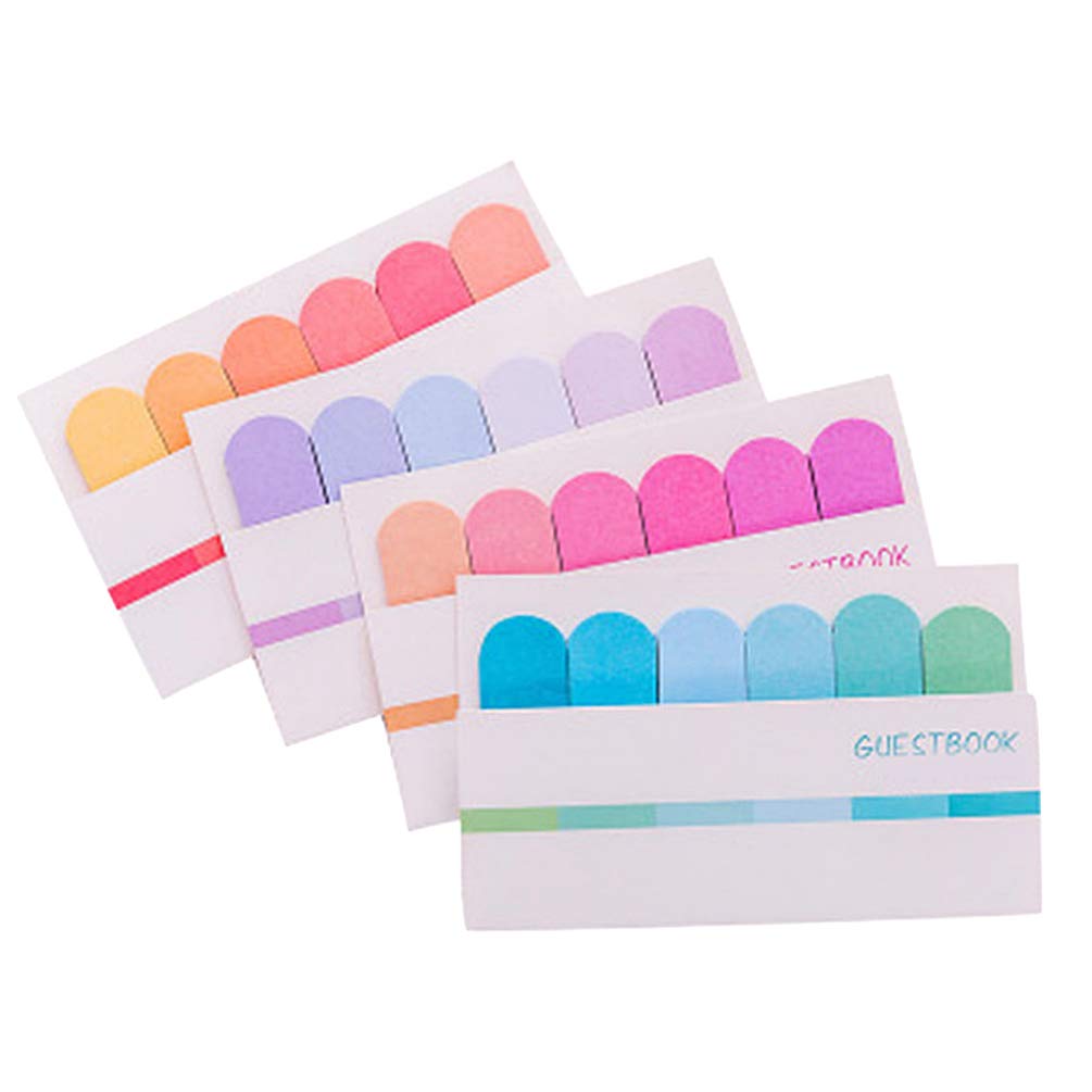 NUOBESTY 8pcs Small Sticky Notes Posted SelfAdhesive Paper Notes Page