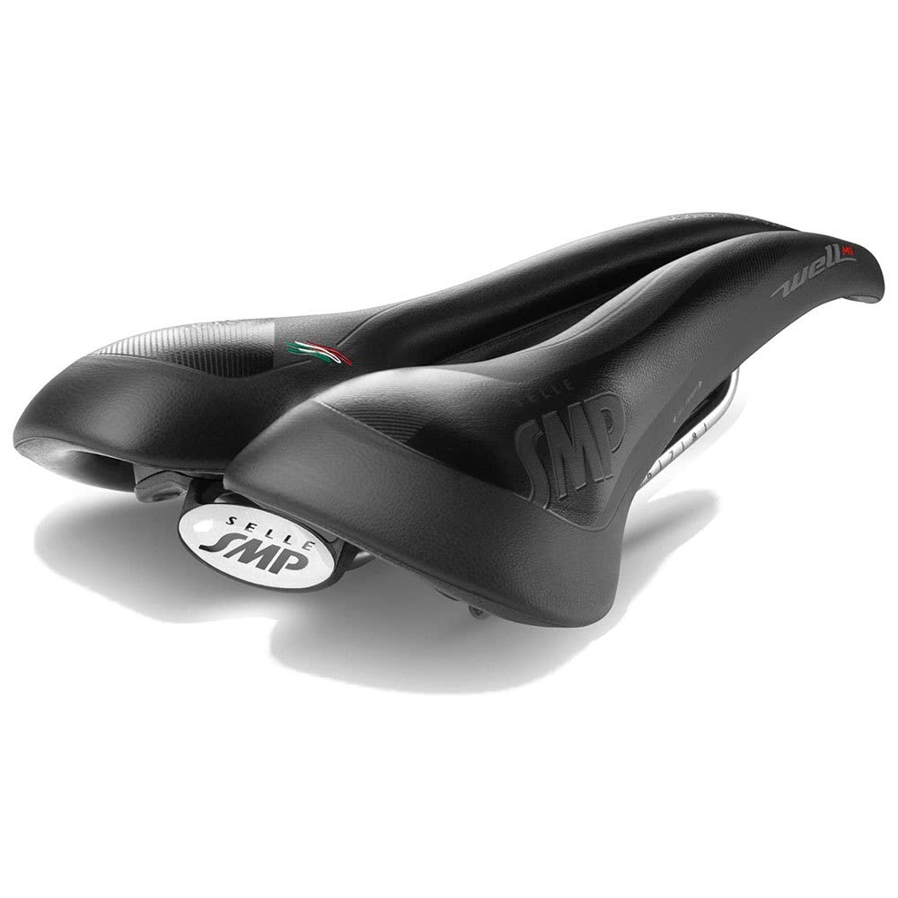 SMP Unisex - Adult Well M1 Gel Saddle, Black, One Size