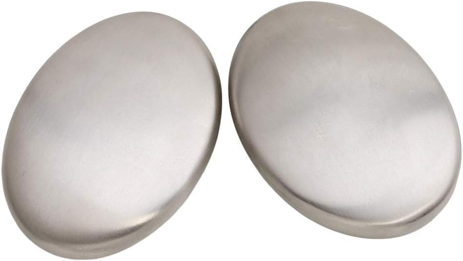 KISSFRIDAY Oval Finger Fresh Odour-Removing Stainless Steel Soap For Kitchen Bar Eliminating Odor