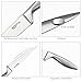 Kitchen Gadgets Utensil Knives Set - 13 Piece Stainless Steel Block - Spatula, Serving Spoon, Spaghetti Server, Soup, Dessert Ladle, Skimmer, Chef, Bread, Carving, Utility, Paring, Knife & Sharpener