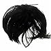 Vanessa Grey Designer Hairpieces Pony Tail Booster Hair Extension Scrunchie Darkest Brown Bun Spiky Twister Synthetic
