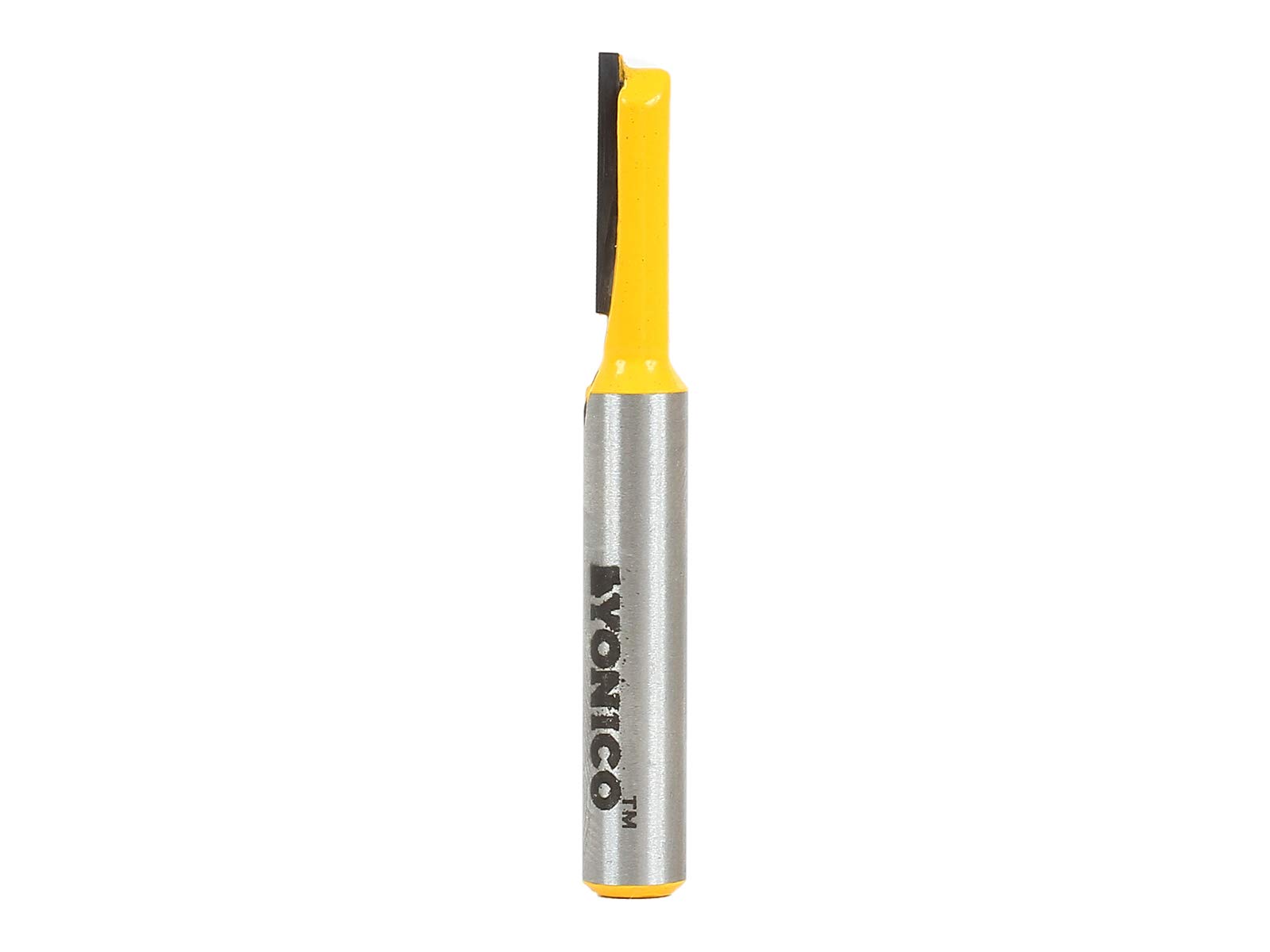 Yonico 14154q - Straight Router Bit, Cutting Diameter: 3/16", Cutting Height: 5/8" - 1/4" Shank