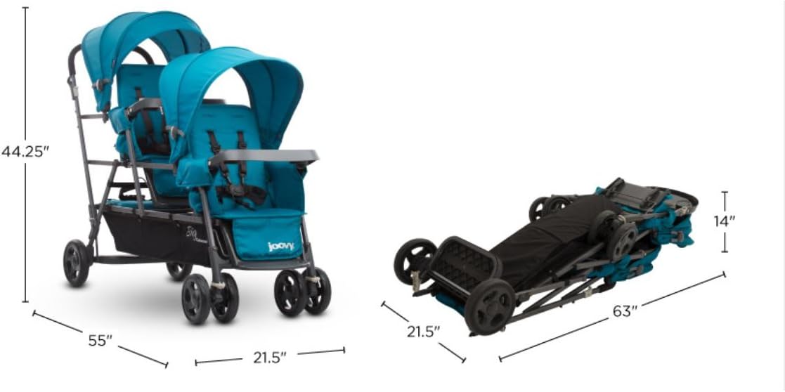 poussette triple big caboose joovy