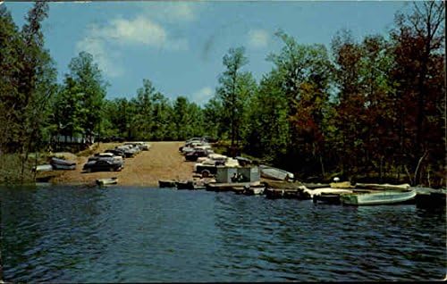 Grenada Lake Grenada Mississippi Ms Original Vintage Postcard At