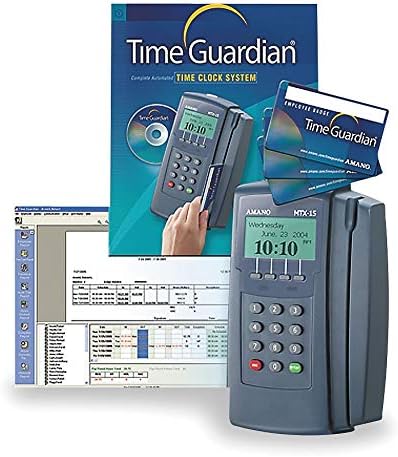 Amazon Com Amano Time Guardian Time Clock System Mtx 15 Electronics