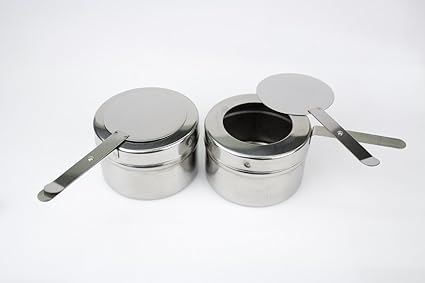 Stoff-Kollektion Ersatz Brennpastenbehälter für Chafing Dishes (2er Pack)