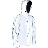 LZLRUN Mens Fully Reflective Jacket Outdoor Windbreaker Running Cycling Coat