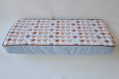 Mod Sports Blue Quilted Sheet..