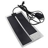 Reptile Heating Pad,Under Tank Heater Mat with Temperature Controller 110 US Plug(7W 1528CM)