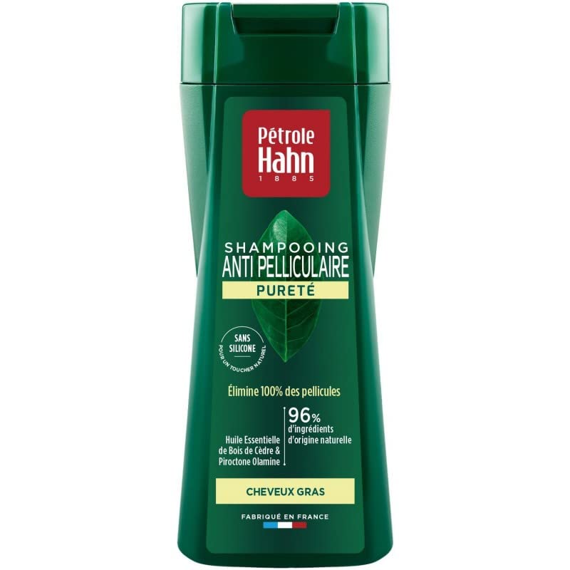 PETROLE HAHN - Stop Dandruff Shampoo for Greasy Hair 250 ml - Pack of 4