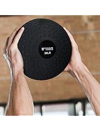 Titan 80-150 LB Slam Spike Ball - Pelota de ejercicio de goma para crossfit