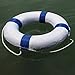 LAB OUTLET 20in diameter Foam Swim Rings - Children Swimming Pool Lifebuoy Safety Life Preserver with Perimeter Rope