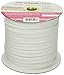 Stretchrite 1NSS1101WHTE 1/2 by 50-Yard White Flat Non-Roll Woven Polyester Elastic Spool,