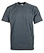Pro Club Men's Heavyweight Cotton Short Sleeve Crew Neck T-Shirt (2X-Large, Heather Charcoal)