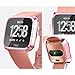 Case for Fitbit Versa, Haojavo Soft TPU Slim Fit Full Cover Screen Protector for Fitbit Versa Smartwatch Accessories
