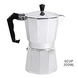Nicemeet Household Coffee Pot, Italian Octagonal