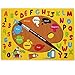 Mybecca Kids Rug Kids ABC Little Artist Area Rug Educational Alphabet Letter & Numbers (3 x 5)