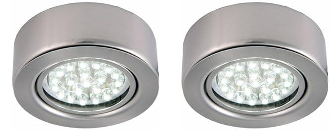 2 Pack Surface Mounted Led Under Cabinet Shelf Light Warm White