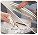 MAYFAIR 113EC 006 Soft Toilet Seat Easily Removes, ELONGATED, Padded with Wood Core, Bone
