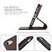 iPhone 8 Case, iPhone 7 Case, SHIELDON Genuine Leather Wallet Folio Case Book Design with Stand and ID Credit Card Slots Magnetic Closure TPU Shcokproof Interior Case for iPhone 7/8 - Coffee Brown