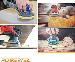 POWERTEC 45101, 90 Pack, 6"x 8 Holes, A/O Hook