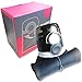 BBD Collapsible Water Bottle 750ml/ 26 oz – Leak Proof Silicone Foldable Sports Water Bottle BPA Free (Black)
